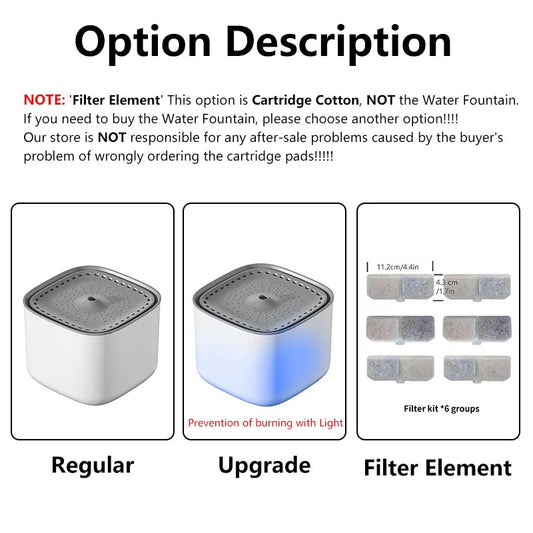 Cat Water Fountain with Filter