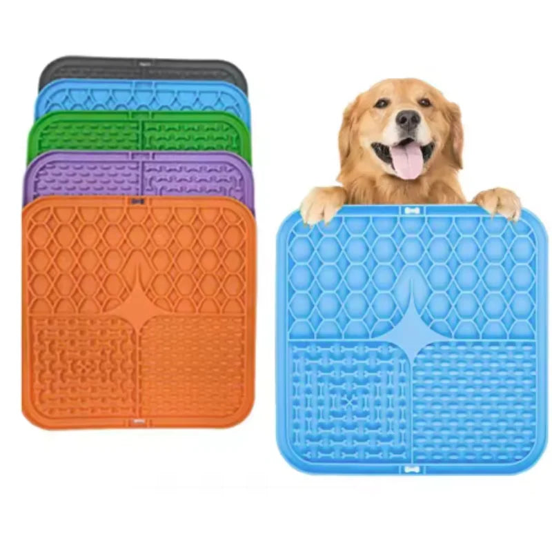 Slow Feeder Lick Mat for Dogs & Cats