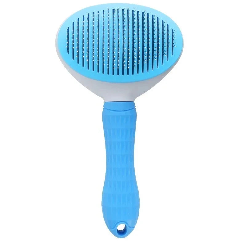 Self-Cleaning Deshedding Brush for Dogs & Cats