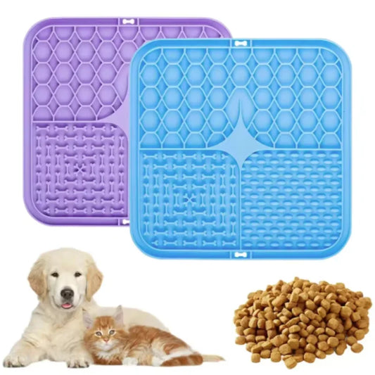Slow Feeder Lick Mat for Dogs & Cats